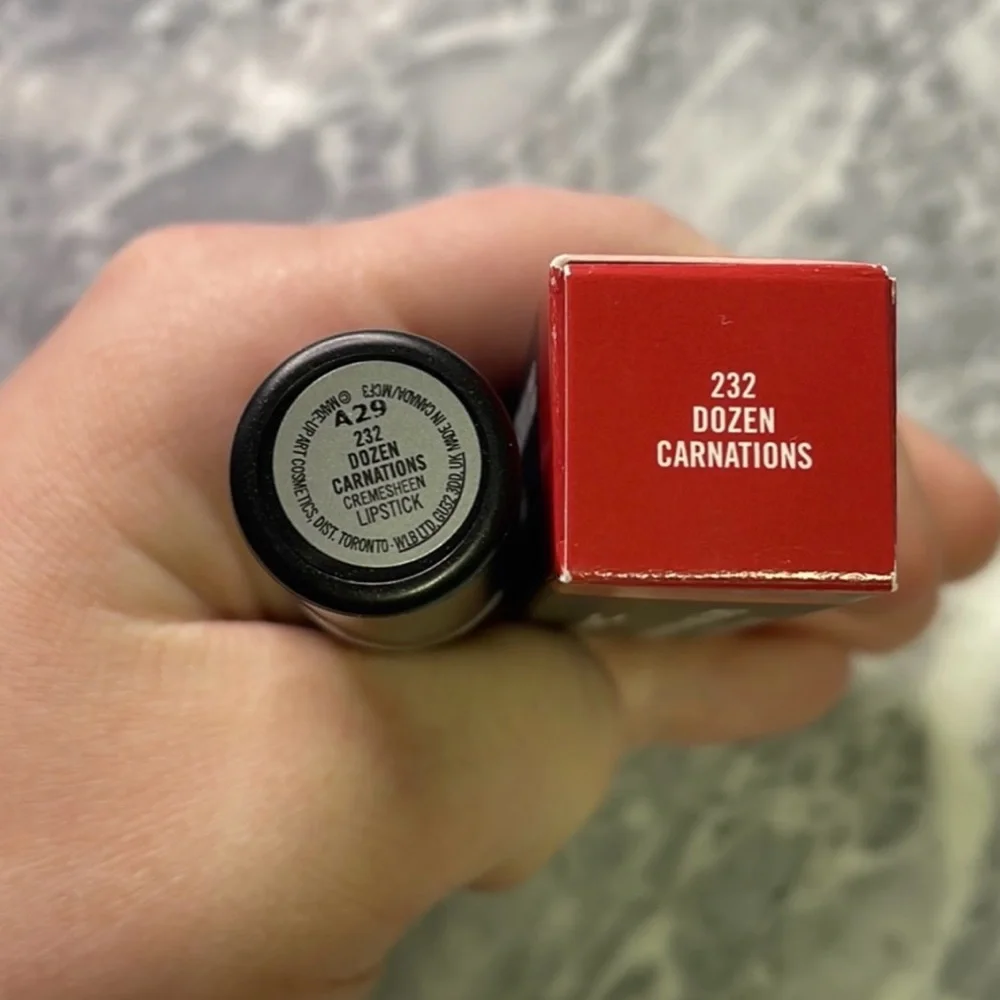 New‎ Mac Cosmetics Cremesheen Lipstick Dozen Carnations